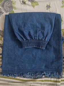 Women's Wide Leg Denim Pants
