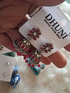 Stunning Dhuni Jhumka Earrings