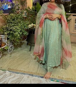 Elegant Pastel Kurta Set