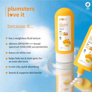 Plum Yuzu &amp; Alpha Arbutin Sunscreen