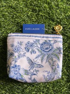 Estee Lauder Floral Print Pouch