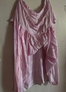 Baby Pink Kurta Set🩷✨🎀