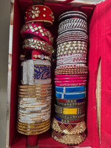 Assorted Bangle Set of 17 with Box