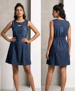 Reversible Denim style Star Dress