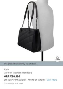 ALDO Quilted Chain Shoulder Bag