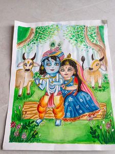 Radha Krishna Painting