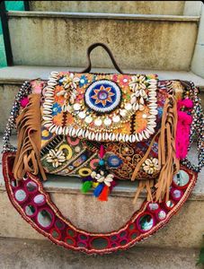 New Large Size Afghani Slingbag with Broad belt
