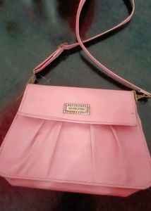 A Light Pink Sling Bag
