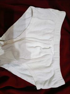 🇳🇿💫🎀Classic White mens Cotton Briefs