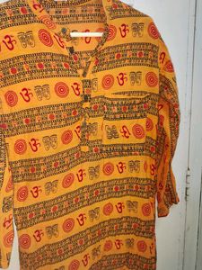 Bhagva Rang Kurti For Men And Women