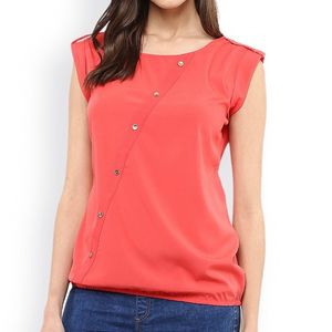 Pannkh Pink XL Crepe Top