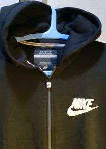 Nike Black Full-Zip Hoodie