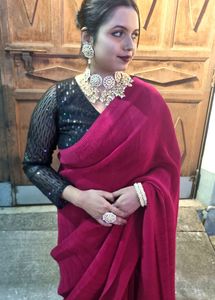 145. Zaveri Pearls Kundan Set