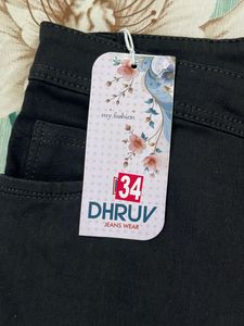 girls new Black Wide leg jeans with top