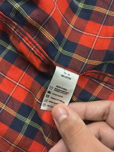 Classic Red Plaid Levi's Shirt