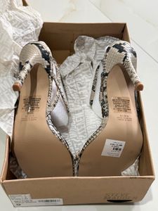 Steve Madden Snake Print Heels