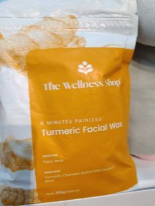 Painless Turmeric Facial Wax