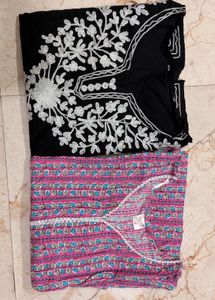 2 Floral kurtis