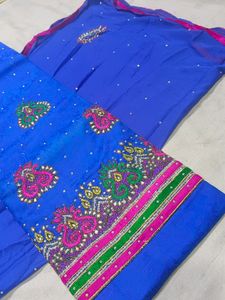 Fancy Hand Work Suit With Duptta,