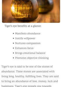 Tiger's Eye Crystal Pendant (8mm)