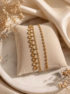 Elegant Gold Tone Bracelets