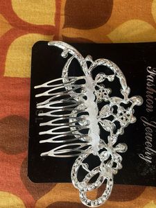Sparkling Crystal Hair Comb