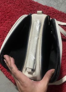 Elegant White Crossbody Bag