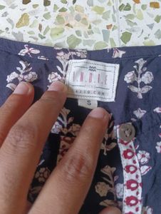 Coffe Brown Ethnic Top