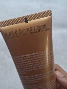 Teenilicious Gold Body lotion