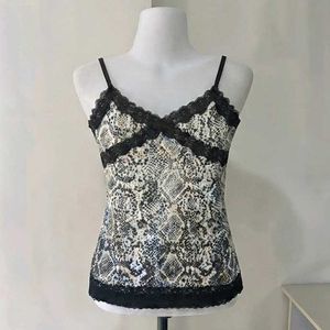 Camisole  Top with Lace Trim