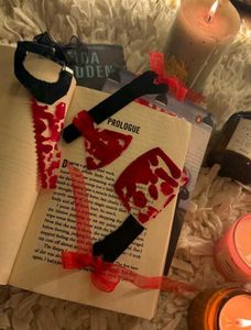 🔪The"Killer Thriller"Upcycled Bookmark Set🩸