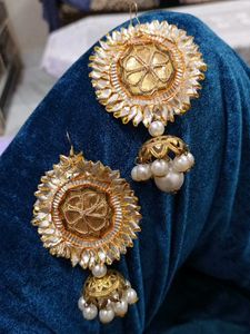 Beautiful Haldi Earrings