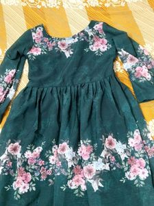 Beautiful Floral Print Maxi dress👗😍