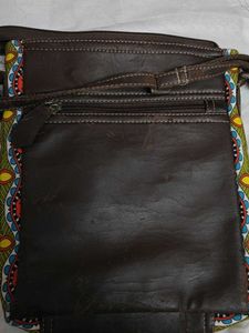 Boho Peacock Print Crossbody Bag