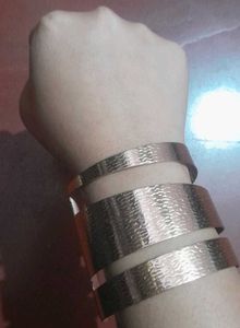 Y2k Gold Spiral Arm Cuff &amp; Bracelet