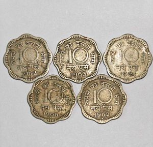 Rare Diamond Mark 10 Paisa ×5