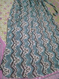 Stylish Snake Print Maxi Dress