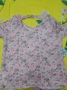 Floral Pink Top
