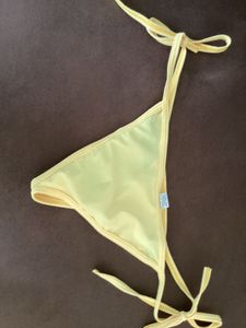 Yellow Tie-Up Bikini Top from Thailand