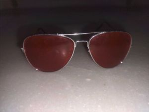 Red Aviator Sunglasses