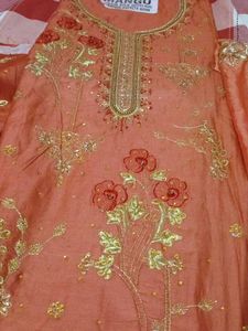 Beautiful Unstitched Cotton Dress Material