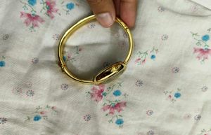 Vintage Gold Green Dial Watch