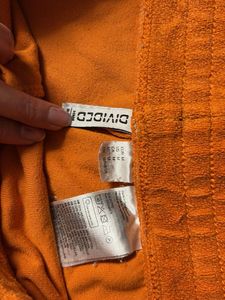 Orange Terry Cloth Dolphin Shorts