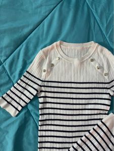 Striped Body Con Dress
