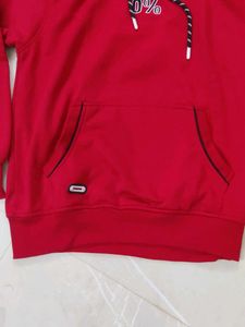 Men Red Hoodie