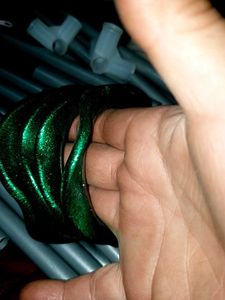 Sparkling Emerald Bangles