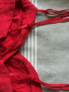 Vibrant Red Spaghetti Strap Top