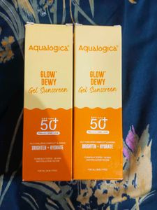 Aqualogica Glow Dewy Gel Sunscreen SPF 50+