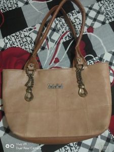 Zara Faux Leather Tote