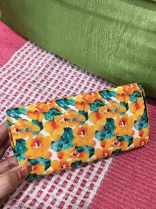Floral Clutch Bag
